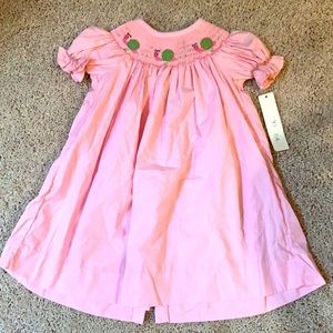 Castle & Crowns Smocked dress 12m NWT